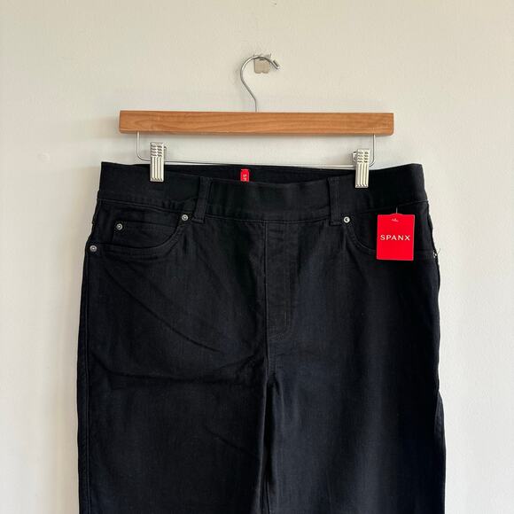 SPANXshape™ Original EveryWear Ankle Skinny Jeans Black XL NWT - Picture 8 of 11